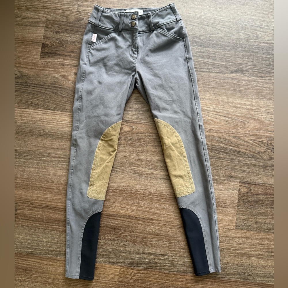 Tailored Sportsman 1927 Trophy Hunter Boot Sock Breeches - 22R Graphite Mid-Rise